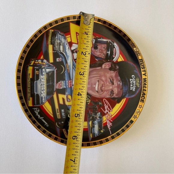 Vintage Rusty Wallace from the Drivers of Victory Lane Plate Collection - Picture 8 of 10